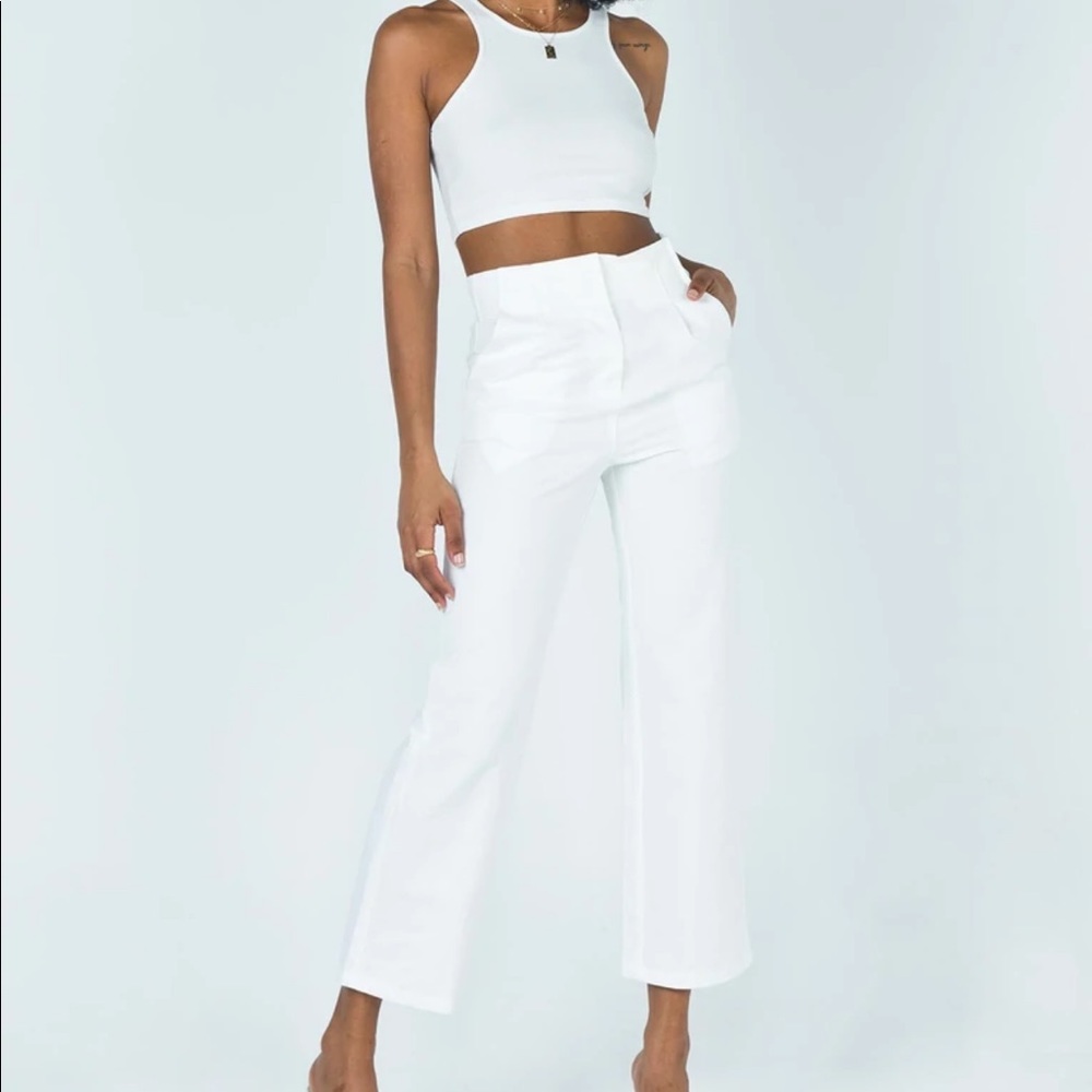 Zack white pants